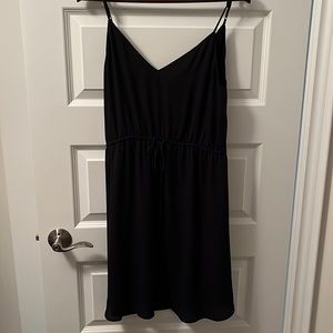 Babaton black midi dress